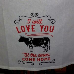 Flour sack dishtowels